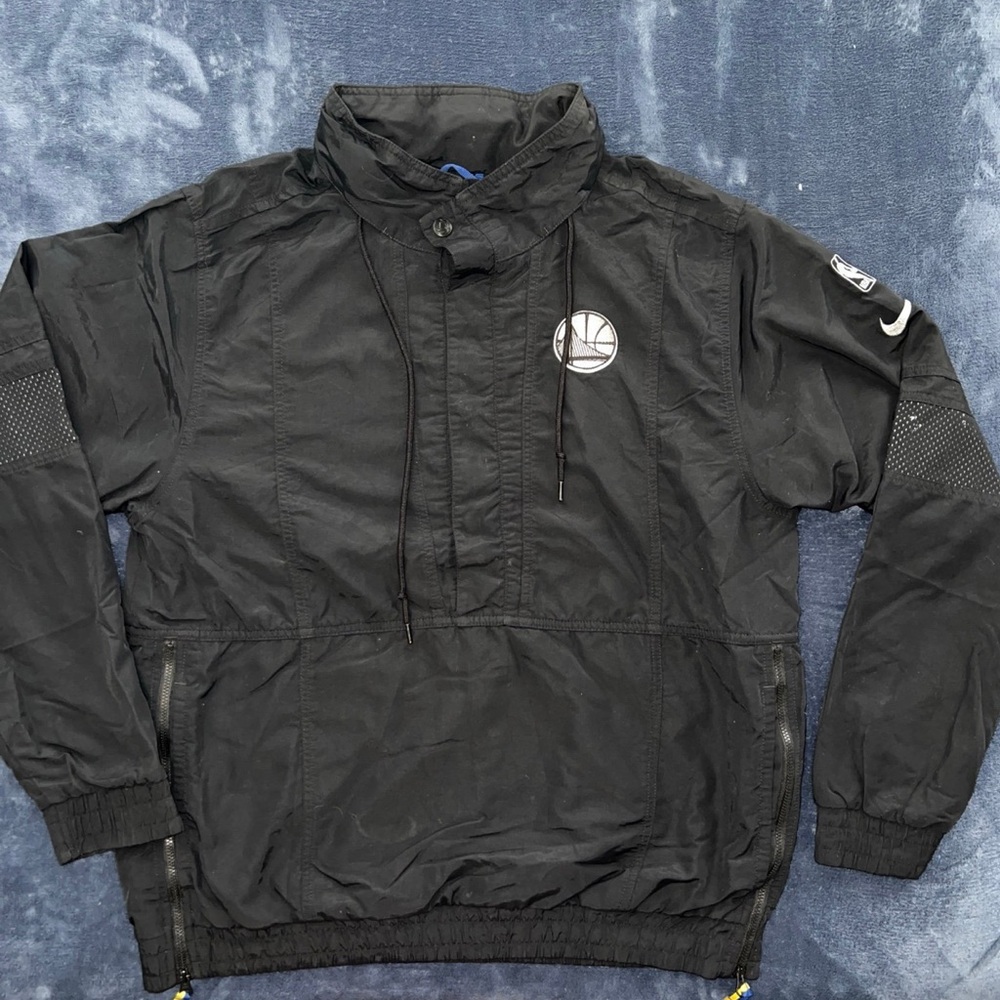 Nike Golden state warriors Black Nike Men's Jacket
